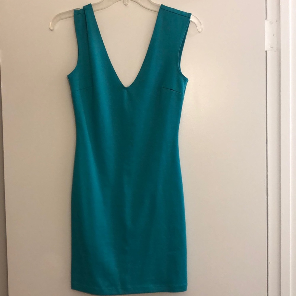 Teal dress